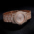 Women Quartz Watch Casual Ladies Watch Gold Watch Crystal Diamond